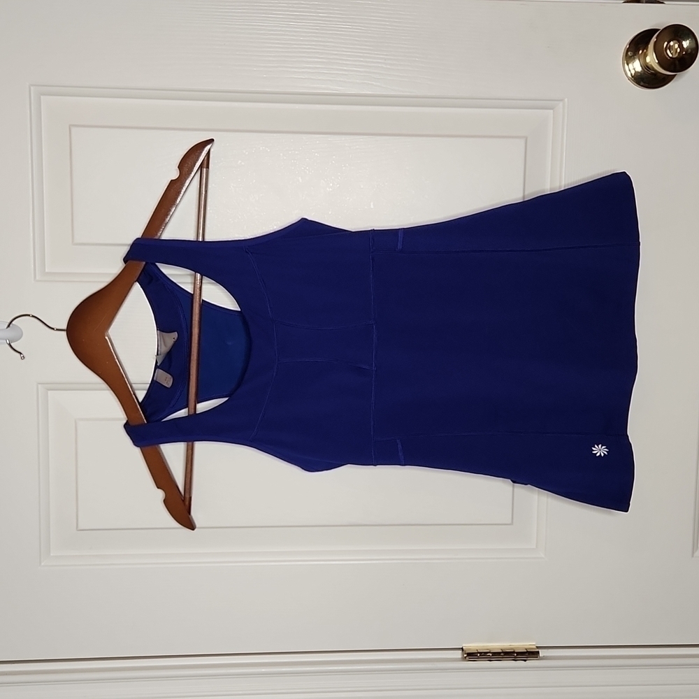 Athleta PR Tank 2 Sapphire Blue Racerback Tank XS